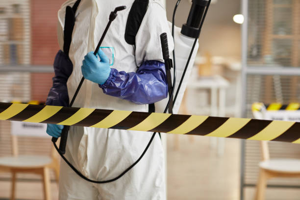 Professional Trauma Scene Cleanup technician working in Lotus, CA